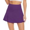 imageAmerican Trends High Waist Pleated Tennis Skirt with Pockets Skorts Skirts for WomenPurple