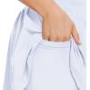 imageAmerican Trends High Waist Pleated Tennis Skirt with Pockets Skorts Skirts for WomenWhite