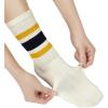 imageAmerican Trends Tube Socks for Women Striped Retro Socks Slouchy Scrunch Socks Vintage Cute Crew SocksBlue Orange