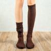 imageAmerican Trends Womens Slouch Socks Extra Long Knee High Socks Boot Socks  Pink One Size 1 CountBrown