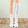 imageAmerican Trends Womens Slouch Socks Extra Long Knee High Socks Boot Socks  Pink One Size 1 CountDark Purple