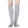 imageAmerican Trends Womens Slouch Socks Extra Long Knee High Socks Boot Socks  Pink One Size 1 CountGrey