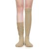 imageAmerican Trends Womens Slouch Socks Extra Long Knee High Socks Boot Socks  Pink One Size 1 CountLight Khaki
