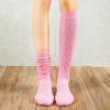 imageAmerican Trends Womens Slouch Socks Extra Long Knee High Socks Boot Socks  Pink One Size 1 CountLight Pink