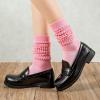imageAmerican Trends Womens Slouch Socks Extra Long Knee High Socks Boot Socks  Pink One Size 1 CountLight Pink