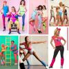 imageAmerican Trends Womens Slouch Socks Extra Long Knee High Socks Boot Socks  Pink One Size 1 CountPurple  Neon Green