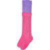 imageAmerican Trends Womens Slouch Socks Extra Long Knee High Socks Boot Socks  Pink One Size 1 CountRose Red  Purple