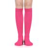 imageAmerican Trends Womens Slouch Socks Extra Long Knee High Socks Boot Socks  Pink One Size 1 CountRose Red