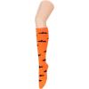 imageWomens Knee High Socks Long Athletic Thin Thigh High Stocking Outdoor Sport Casual Tube Socks2 Pack Black Skull  Orange Bat