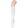 imageWomens Knee High Socks Long Athletic Thin Thigh High Stocking Outdoor Sport Casual Tube Socks2 Pack White