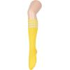 imageWomens Knee High Socks Long Athletic Thin Thigh High Stocking Outdoor Sport Casual Tube Socks2 Pack Yellow Green