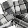 imageWomens Plaid Skirts High Waist Pencil Skirt Bodycon Mini Skirt Fall Winter Outfits for WomenBlack