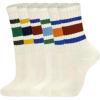 5 Pairs - F Multicolor