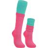 Aqua & Hot Pink