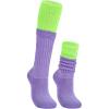 Purple & Neon Green