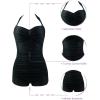 imageAmerican Trends One Piece Bathing Suit for Women Vinatge Womens Swimsuits Tummy Control Athletic Rerto Womens SwimwearVintage Red