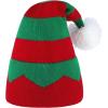 imageAmerican Trends Santa Hat Christmas Beanie Hat Winter Warm Cable Knit Slouchy Hat for Adult Women Men Xmas Holiday PartyChristmas Stripe 2