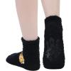 imageAmerican Trends Womens Christmas Fuzzy Socks Winter Warm Cozy Socks Soft Fluffy Athletic Socks for Women4 Pack Halloween Set