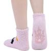 imageAmerican Trends Womens Christmas Fuzzy Socks Winter Warm Cozy Socks Soft Fluffy Athletic Socks for Women4 Pack Halloween Set