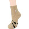 imageAmerican Trends Womens Christmas Fuzzy Socks Winter Warm Cozy Socks Soft Fluffy Athletic Socks for Women4Milktea