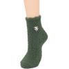 imageAmerican Trends Womens Christmas Fuzzy Socks Winter Warm Cozy Socks Soft Fluffy Athletic Socks for Women5 Pack Knit Dog