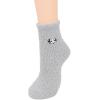 imageAmerican Trends Womens Christmas Fuzzy Socks Winter Warm Cozy Socks Soft Fluffy Athletic Socks for Women5 Pack Knit Dog