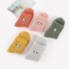 imageAmerican Trends Womens Christmas Fuzzy Socks Winter Warm Cozy Socks Soft Fluffy Athletic Socks for Women5 Pack Knit Dog