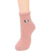 imageAmerican Trends Womens Christmas Fuzzy Socks Winter Warm Cozy Socks Soft Fluffy Athletic Socks for Women5 Pack Knit Dog