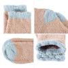 imageAmerican Trends Womens Christmas Fuzzy Socks Winter Warm Cozy Socks Soft Fluffy Athletic Socks for Women5 Pack Patchwork
