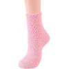 imageAmerican Trends Womens Christmas Fuzzy Socks Winter Warm Cozy Socks Soft Fluffy Athletic Socks for Women5 Pack Solid Color Without Grips