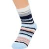 imageAmerican Trends Womens Christmas Fuzzy Socks Winter Warm Cozy Socks Soft Fluffy Athletic Socks for Women5 Pack White Blue