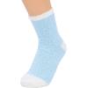 imageAmerican Trends Womens Christmas Fuzzy Socks Winter Warm Cozy Socks Soft Fluffy Athletic Socks for Women5 Pack White Blue