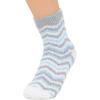 imageAmerican Trends Womens Christmas Fuzzy Socks Winter Warm Cozy Socks Soft Fluffy Athletic Socks for Women5 Pack White Blue