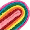imageAmerican Trends Womens Christmas Fuzzy Socks Winter Warm Cozy Socks Soft Fluffy Athletic Socks for Women5Rainbow