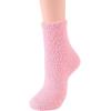 imageAmerican Trends Womens Christmas Fuzzy Socks Winter Warm Cozy Socks Soft Fluffy Athletic Socks for WomenA 5 Pairs Solid Color