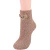 imageAmerican Trends Womens Christmas Fuzzy Socks Winter Warm Cozy Socks Soft Fluffy Athletic Socks for WomenC 5 Pairs Cartoon Christmas