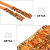imageWomens Belly Dance Hip Scarf with Sparkly Fringe Rave Party Sequin Skirt Costume Festival Tassel SkirtOrange