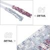 imageWomens Belly Dance Hip Scarf with Sparkly Fringe Rave Party Sequin Skirt Costume Festival Tassel SkirtPinkwhite