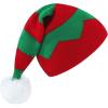imageAmerican Trends Santa Hat Christmas Beanie Hat Winter Warm Cable Knit Slouchy Hat for Adult Women Men Xmas Holiday PartyChristmas Stripe 2