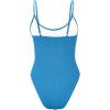imageAmerican Trends One Piece Swimsuit Women Swim Suits for Women 2024 Ribbed Open Back Bathing Suit Sexy Slimming SwimsuitBlue