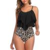 03 Black/Beige Leopard