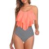 10 Orange-white Striped