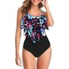 12 Blue-floral Print