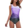 E Purple Gradient