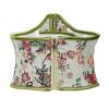 imageAmerican Trends Corset Belt for Women Renaissance Corset Lace Up Zipper Floral Corset Medieval Ren Faire AccessoriesGreen Floral