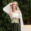imageAmerican Trends Corset Belt for Women Renaissance Corset Lace Up Zipper Floral Corset Medieval Ren Faire AccessoriesVintage Butterfly