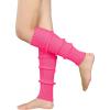 imageAmerican Trends Leg Warmers for Women Girls 80s Ribbed Leg Warmer for Neon Party Knitted Fall Winter Sports Socks0 Hot Pink