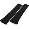 imageAmerican Trends Leg Warmers for Women Girls 80s Ribbed Leg Warmer for Neon Party Knitted Fall Winter Sports Socks1 Black