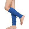 imageAmerican Trends Leg Warmers for Women Girls 80s Ribbed Leg Warmer for Neon Party Knitted Fall Winter Sports Socks1 Blue