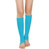 imageAmerican Trends Leg Warmers for Women Girls 80s Ribbed Leg Warmer for Neon Party Knitted Fall Winter Sports Socks1 Lake Blue